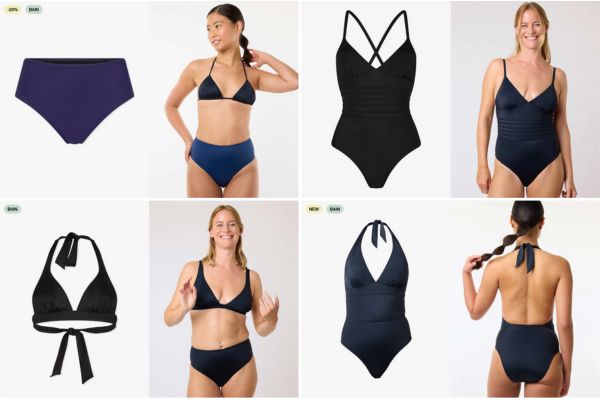 modèles de maillots de bain menstruels smoon